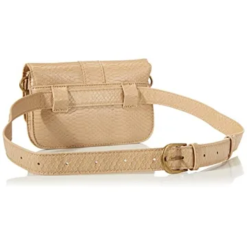 The Drop Women's Lara Chain Mini Crossbody Bag, Tan, One Size