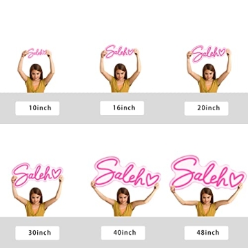 Custom Neon Signs for Personalized Decor Customization