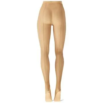 Capezio Fishnet Tight with Seams for Dancers and Fashionistas