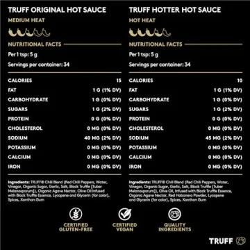 TRUFF Hot Sauce Gourmet 2-Pack for Food Lovers