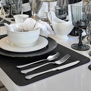 Hiware 24-Piece Silverware Set for All Occasions