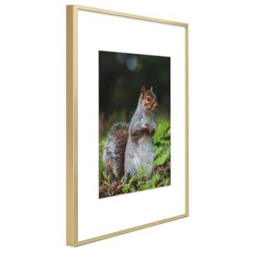 Golden State Art - 16x20 Metal Picture Frames with Mat - Display 11x14 Photo or 16x20 Poster - 16 x ...