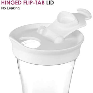 6 Pack Large 50 Oz Water Carafe with White Flip Top Lid, Clear Plastic Juice Jar Containers, Mimosa Bar Beverage Pitcher BPA Free - for Water, Iced Tea, Juice, Lemonade, Milk, Soda —HAND WASH ONLY