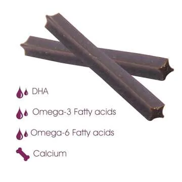 Get Naked Grain Free 1 Pouch 6.2 Oz Puppy Health Dental Chew Sticks, Small