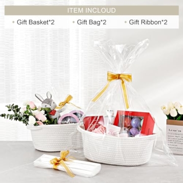 Stylish Woven Baskets for Home Storage Gift