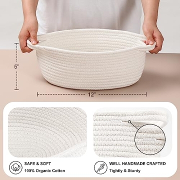 Stylish Woven Baskets for Home Storage Gift