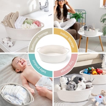 Stylish Woven Baskets for Home Storage Gift