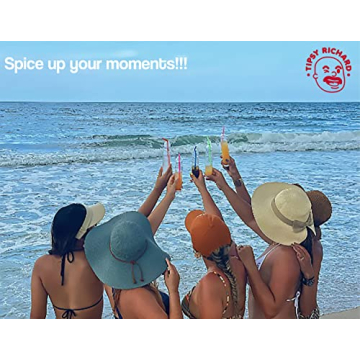 Tipsy Richard Penis Bottle 4 Pack Bachelorette Party Favors