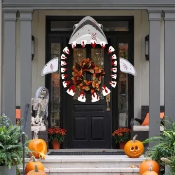 Halloween Shark Decorations Kit for Car & Garage
