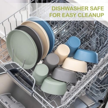 WeeSprout Bamboo Toddler Cups - Eco-Friendly 4 pc Set