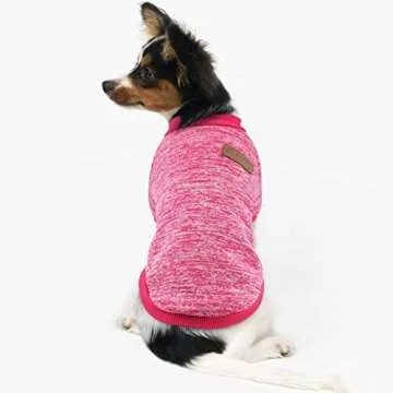 Idepet Pet Dog Classic Knitwear Sweater for Small Dogs