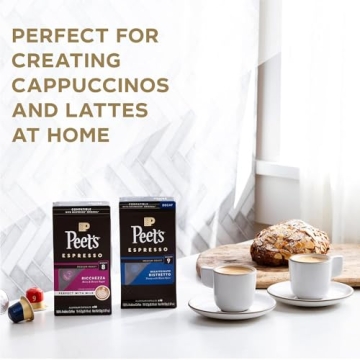 Peet's Espresso Pods Bundle: Dark & Medium Roasts 80ct