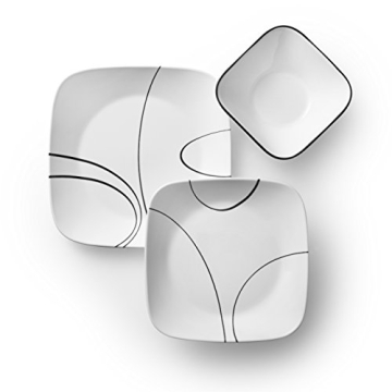 Corelle 18-Piece Dinnerware Set: Chip Resistant & Lightweight