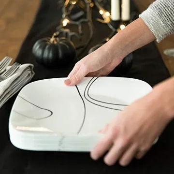 Corelle 18-Piece Dinnerware Set: Chip Resistant & Lightweight