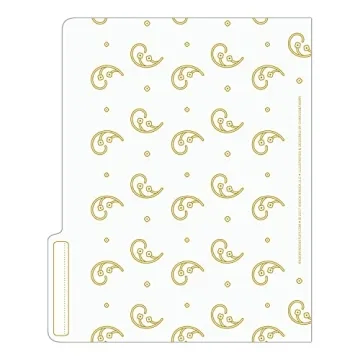 Knock Knock Crappy Crap File Folders Set, Fun Organization