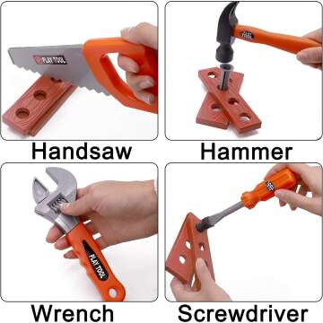 Toy Tool Set for Kids - 46pcs Construction Fun