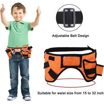 Toy Tool Set for Kids - 46pcs Construction Fun