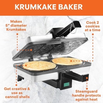 MasterChef Krumkake Baker to Make Two Cookies Easily