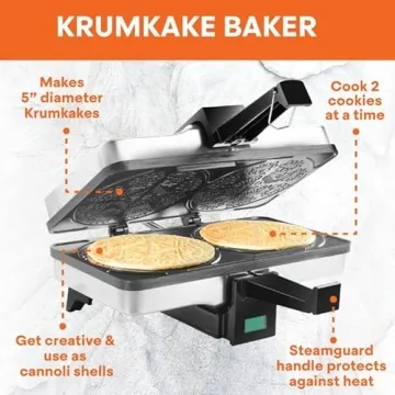 MasterChef Krumkake Baker to Make Two Cookies Easily