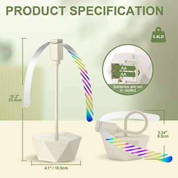 Portable Battery Powered Food Fans for Outdoor Dining