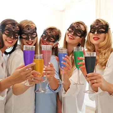 Lux Life Edible Glitter for Drinks – 100% Natural Ingredients, Made in USA – Food Grade Brew Drink Glitter for Wine, Cocktails, Champagne, and Beverages – Gluten Free & Vegan (4g, Silver)