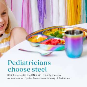 Ahimsa Stainless Steel Cups for Kids | Eco-Friendly & Durable