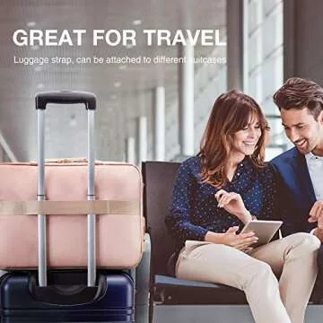 BAGSMART Laptop Bag for Women, 15.6 Inch Laptop Briefcase, RFID Blocking Laptop Case, Computer Bag Shoulder Messenger Bag