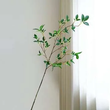 LNGODEHO Realistic Artificial Eucalyptus Green Branches