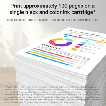 Canon PG-275/CL-276 Ink Value Pack - Exceptional Quality Printing