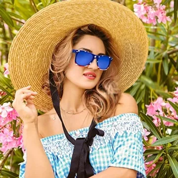 Memorial Day Decorations,4th of July Decorations Accessories/Fourth of July Patriotic,3PCS American Flag Sunglasses