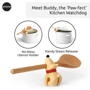 Funny Spoon Holder by OTOTO - Cute & Functional Kitchen Gadget