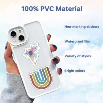 wonfurd 150PCS Singer Stickers, Vinyl Waterproof Stickers for Girls, Music Albums Stickers Decoration, Rock Band Stickers, Skateboard, Laptop, Water Bottles, Scrapbook for Fans