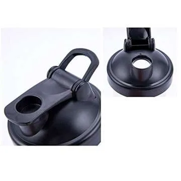 WINBOB Classic Loop Top Shaker Bottle, 20-Ounce, clear