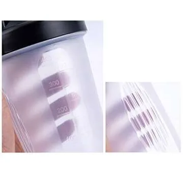 WINBOB Classic Loop Top Shaker Bottle, 20-Ounce, clear