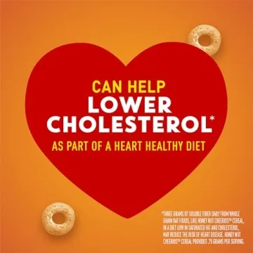 Honey Nut Cheerios Heart Healthy Breakfast Cereal, Gluten Free Cereal With Whole Grain Oats, Giant Size, 27.2 oz