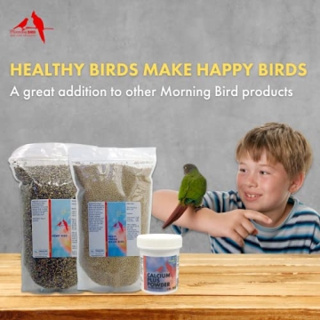Morning Bird Calcium Plus Powder for Optimal Bird Health