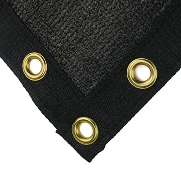 Privacy Screen Fence 6x50 Heavy Duty Mesh Black