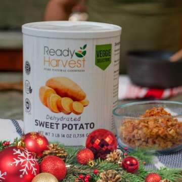 Ready Harvest Dehydrated Sweet Potatoes - 25-Year Shelf Life