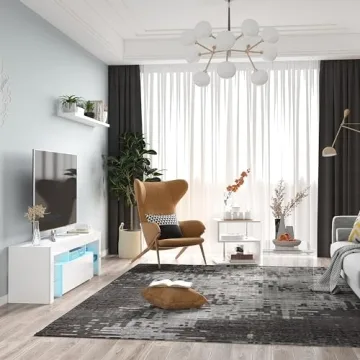 Modern Acrylic Waterfall Coffee Table for Stylish Spaces