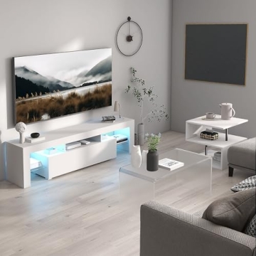 Modern Acrylic Waterfall Coffee Table for Stylish Spaces