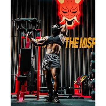 DIOTSR Graphic Print Shorts Retro Style Athletic Wear