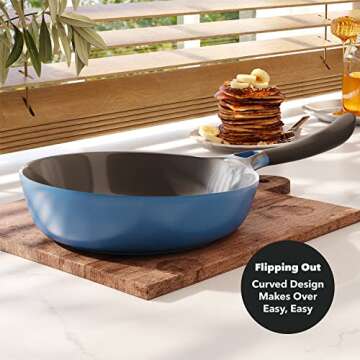 Vremi 8 Piece Ceramic Nonstick Cookware Set