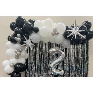 White Balloons,100 pcs 12 Inch Latex Balloons,for Wedding Birthday Party Baby Shower Christmas Party Decorations