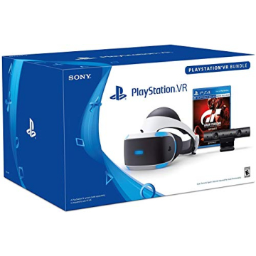 Renewed Sony PlayStation VR & Gran Turismo Sport Bundle - Ultimate Racing Experience