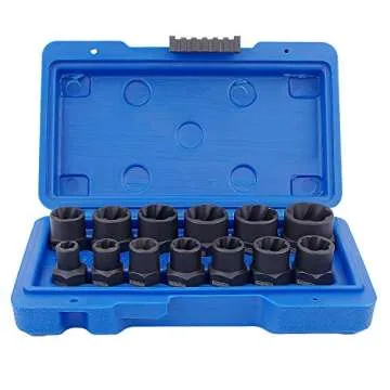 Luckyway 13-Piece Bolt & Nut Remover Tool Set