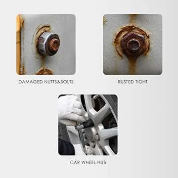 Luckyway 13-Piece Bolt & Nut Remover Tool Set