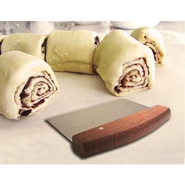 Quality Pastry Bench Scraper for Baking & Cooking