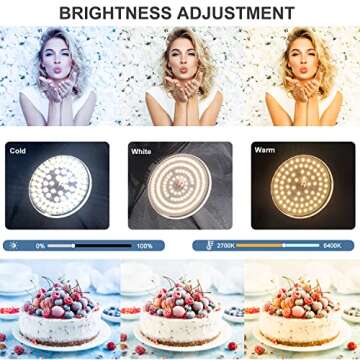 Softbox Lighting Kit, YICOE Photography Lighting Kit 2x19.7"x27.5" Continuous Lighting System with 5700K E27 LED Bulb and Remote for Portrait Product Portrait Video Fashion Photography