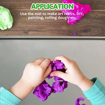 Silicone Placemats for Kids Baby Toddler, Non-Slip Portable Placemats for Dining Table, Heat Resistant, Washable, 3 Pack Baby Food Eating Placemats Blue&Grey&Brown