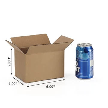CRUGLA 6x4x4 Shipping Boxes Set for Secure Packing
